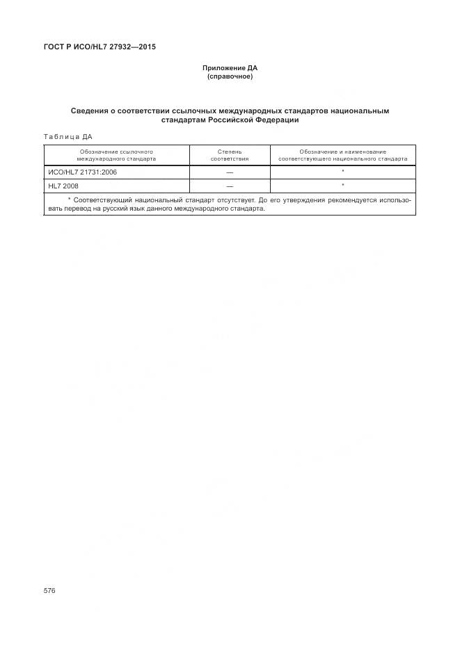 ГОСТ Р ИСО/HL 7 27932-2015, страница 580
